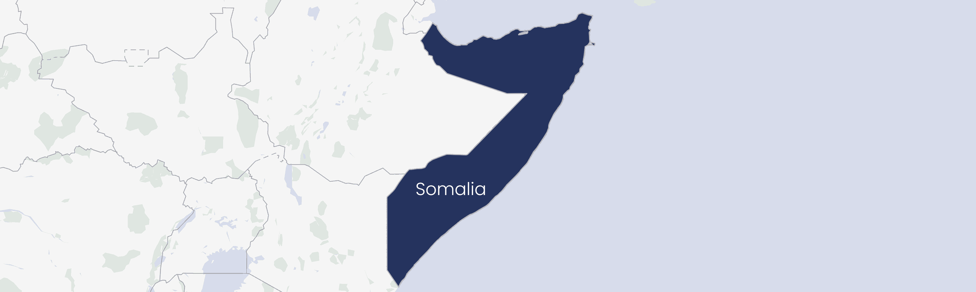 Map of Somalia